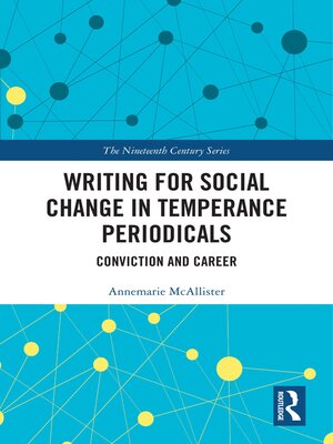 cover image of Writing for Social Change in Temperance Periodicals